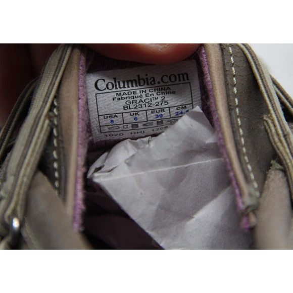 Columbia Graci 2 Shoes Womens size 8 Brown SLIP ON Casual Comfort Flat - Picture 7 of 7